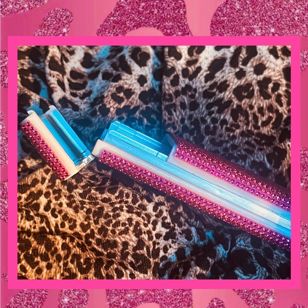 πππPretty in Pink Rhinestone Cigarette Caseπππ - Picture 5 of 6